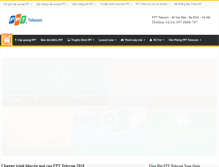Tablet Screenshot of fpttelecom.com.vn